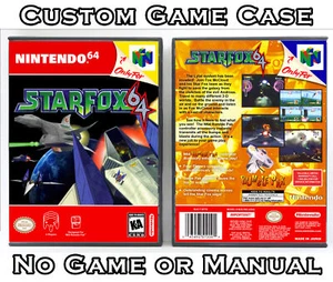 Star Fox 64 - Nintendo 64 N64 Custom Case *NO GAME* - Picture 1 of 3