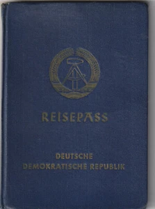 DDR Reisepass ausgestellt 1967 mit 13  x Dienstvisum 3 x Visum 2 x Sichtvermerk - Bild 1 von 12