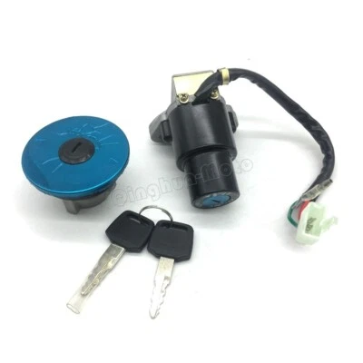 Interruptor de encendido Kit de bloqueo de tapa de gas combustible para Yamaha XT600 1990-1995 XT225 1986-2007 Foto 1 de 4