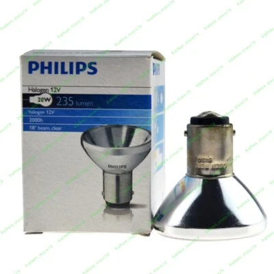 BA15d ELX-808 Microplate Reader Lamp Bulb 6434 18° Beam BIO-TEK 808 Light 12V20W - Image 1 of 3