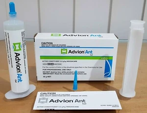 Genuine Syngenta Advion Ant Killer Gel 30g Tube Plunger Tip Local SYDNEY STOCK - Picture 1 of 1