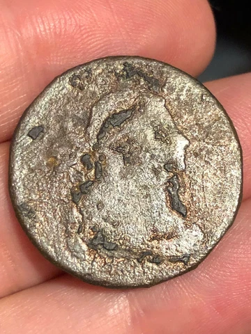 1806 Draped Bust Large Cent Penny- Dug, Crusty Cover