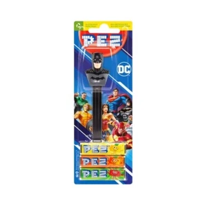 European DC Heroes PEZ dispenser (2023): Batman - MOC w/3 candy packs - Picture 1 of 5