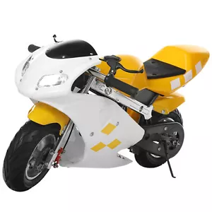 2025 Mini Dirt Bike for Kids Gas Power 49CC 2-Stroke Pocket Bike Pit Motorcycle - Picture 1 of 12