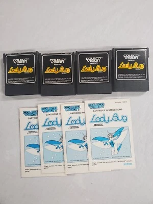 Ladybug Lady Bug (Colecovision 1982) Cartridge And Manual Cleaned/Tested - Image 1 of 2