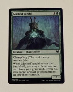 MTG 1x Masked Vandal Kaldheim NM - Picture 1 of 2