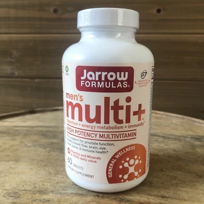 Jarrow Men's Multi+ Multivitamin for Men, 60 Tablets, 30 Day Supply - Exp 3/26 - Image 1 of 4