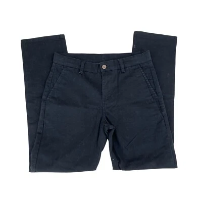 IZOD Boys Pants Trousers Black Size 16 Husky Flat Front Comfort Adj Waistband - Image 1 of 4