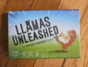 Llamas Unleashed Card Game - Unstable Unicorns Game - New, Factory Sealed - Picture 1 of 2