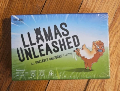 Llamas Unleashed Card Game - Unstable Unicorns Game - New, Factory Sealed - Image 1 of 2