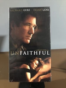 Unfaithful VHS 2003 Richard Gere Diane Lane New Sealed W/Waterseal - Picture 1 of 4