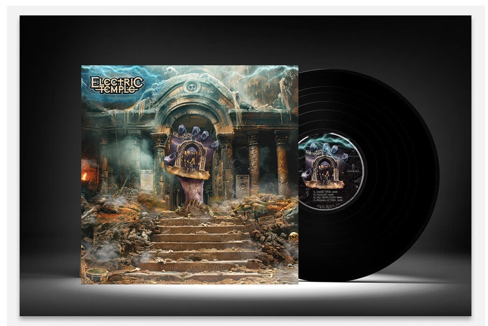 Electric Temple High Voltage Salvation 12" Vinyl LP Radio promo Dio Sabbath fans - Image 1 of 4
