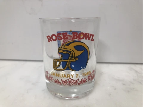 Michigan Wolverines 1989 Rose Bowl Game Big 10 Champs Football Shot Glasses Cover