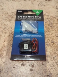 E-Flite EFLRS75 S75 Sub-Micro Servo • - Picture 1 of 2