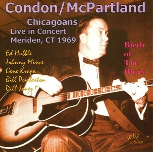 Eddie Condon - Chicagoans Live In Concert - Meriden, CT 1969 - CD Jazzology Foto 1 de 1
