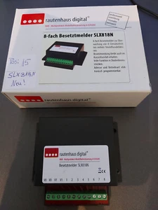 Pos:15 ) Rautenhaus SLX 818N Besetztmelder 8 fach DCC - Bild 1 von 1