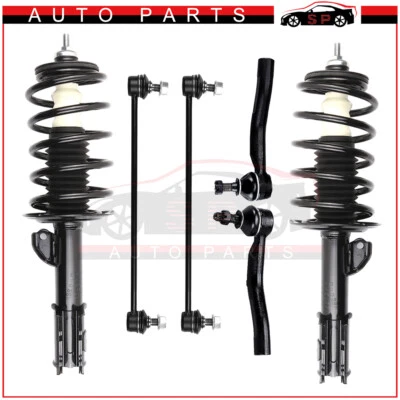 For 2012 13 14 15 Toyota Prius Front Complete Struts & Sway Bars & Tie Rods Kit - Image 1 of 4