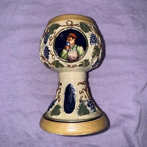 Elegant Antique German Chalice Hamburg Rathaus 5.5" Tall GEBZ W Germany Rare - Picture 1 of 8