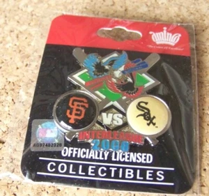 2008 SF San Francisco Giants vs Chicago White Sox Interleague pin MLB - Picture 1 of 4