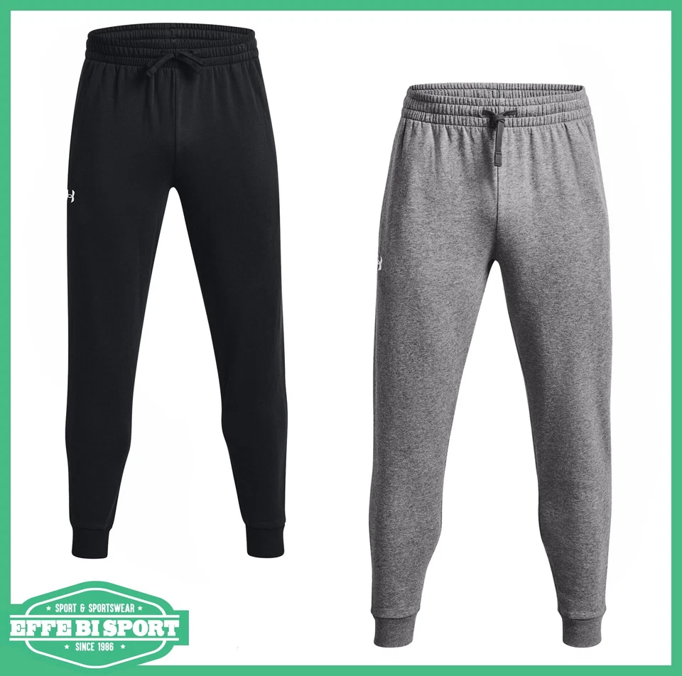 Pantalone Under Armour uomo pantaloni di tuta con coulisse jogger sport casual - Immagine 1 di 1