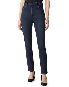 $228 J Brand Women's 30 Runway 1212 Super High Rise Slim Straight Jeans Nocturne - Picture 1 of 5