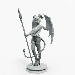 Zarina Succubus Standing: miniaturas femeninas impresión de resina 3D - Imagen 1 de 9