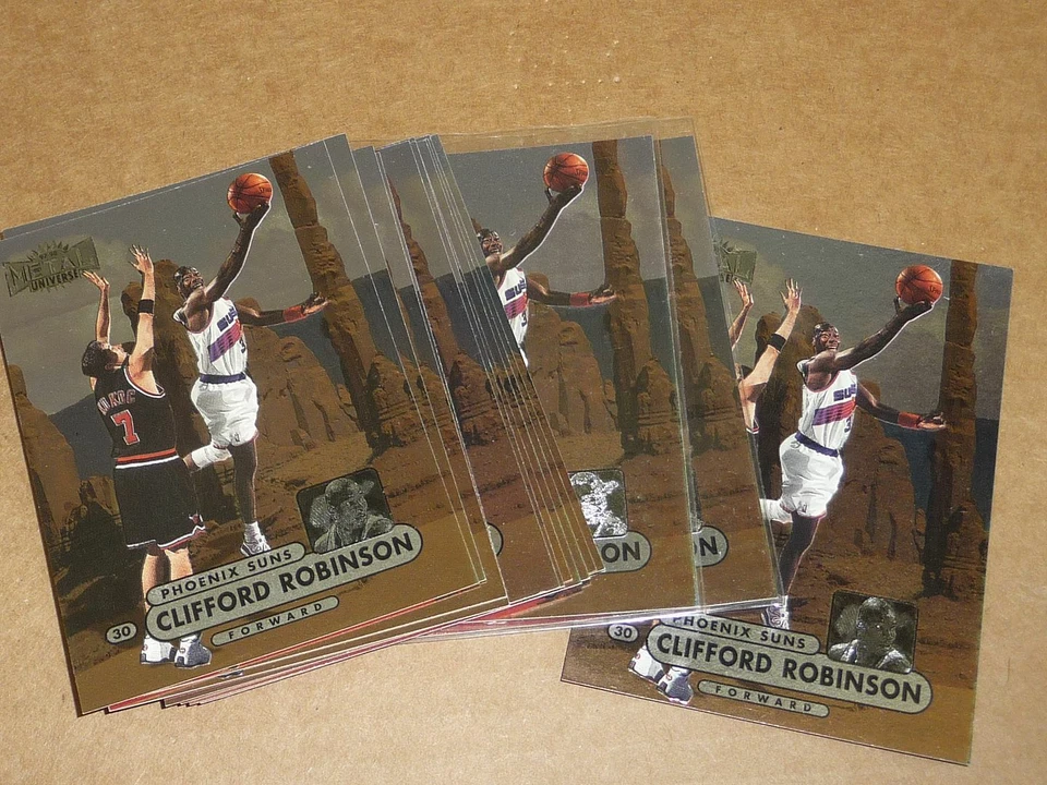 1997/98 Metal Universe Championship CLIFFORD ROBINSON LOT OF 15 SUNS #35 - Image 1 of 1