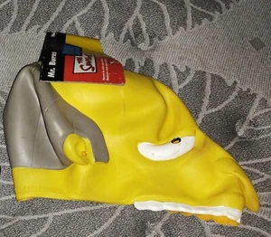 Disguise Simpson's Mr. Burn Vinyl Adult Mask - Picture 1 of 3