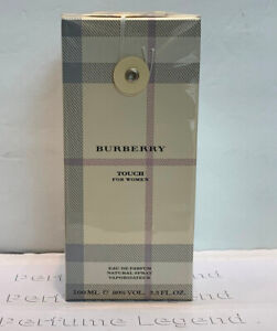 BURBERRY TOUCH FOR WOMEN BY BURBERRY 3.3 FL.OZ EDP SPRAY SEALED VINTAGE SKU1242