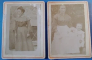 Très anciennes photos de Famille et de Mode des années 1900/1930 Format 9x7 N°26 - Imagen 1 de 2