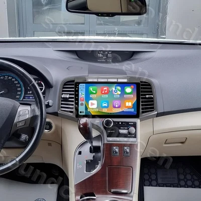 For Toyota Venza 2008-2016 Carplay 9" Stereo Radio Android 15 GPS FM 4+64G W/CAM Foto 1 de 4