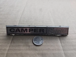 Ford OEM 1970 1971 1972 F100 F250 F350 Camper Special Fender Emblem D0TB-16720-A - Bild 1 von 4