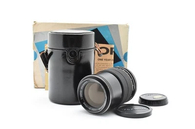 [COMO NUEVO en CAJA] Lente Topcon RE.Auto-Topcor 135 mm F/3,5 negro montaje Exakta JAPÓN Foto 1 de 4
