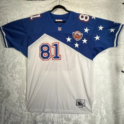 Camiseta deportiva Mitchell Ness M&N Minnesota Vikings Cris Carter 81 Pro Bowl auténtica 2XL Foto 1 de 4