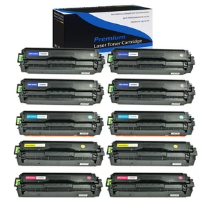 10PK Toner CLT-K504S 504 BK/C/Y/M Color for Samsung Xpress C1810W C1860FW - Picture 1 of 5