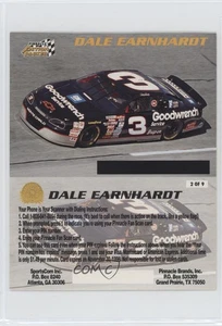 1996 Pinnacle Action Packed Fan Scan Promo Unfolded Dale Earnhardt #2 HOF - Picture 1 of 3