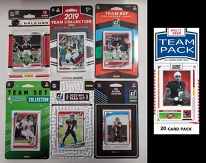 Donruss Atlanta Falcons Team Sets 2024 2023 2021 2019 2020 2012 + Multiyear Pack - Picture 1 of 3