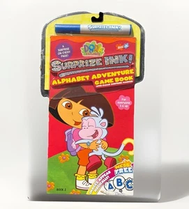 Nick Jr. Dora Surprize Surprise Ink! Book 2 Alphabet Adventure Game Book 2004 - Picture 1 of 6