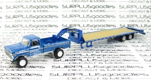 Greenlight 1:64 LOOSE 1974 FORD F-250 F250 Pickup w/BIGFOOT Gooseneck Trailer MW - Picture 1 of 10