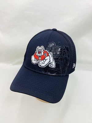 Кепка Fresno State Bulldogs Flex-Fit Technology большая / XLarge СИНЯЯ от New Era - Изображение 1 из 4