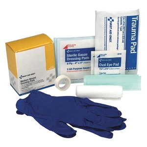 FIRST AID ONLY 3-950 Wound Dressing Kit,13pcs,2.25x4 3/8",WHT 39N991 - Picture 1 of 1