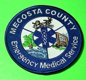 MECOSTA COUNTY MICHIGAN MI EMS 3 3/4" PATCH FREE SHIPPING!!! - Picture 1 of 1