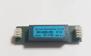 Filtr mechaniczny YAESU XF-115C CW 500Hz (centrum 455khz) do FT-817 FT-857 używany - Zdjęcie 1 z 2