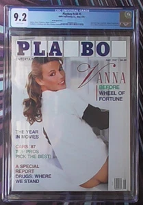 Playboy Magazine May 1987 Cover Girl Vanna White CGC 9.2 Grade - Picture 1 of 7
