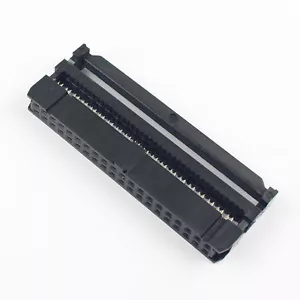 20Pcs Negro 2.54mm Pitch 2x20 Pin 40 Pin IDC Hembra Cable de Cable Conector FC-40 - Imagen 1 de 4