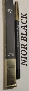 Boots No7 Pro Artist 12 Hour Artist Eyeliner Pencil - BLACK New - Picture 1 of 6
