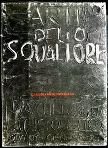 Pistoletto "Arte dello Squallore" Galleria Giorgio Persano Torino 1985 - Foto 1 di 1