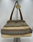 New Atenti  Tapestry Shoulder Bag Purse Fabric Handles Doctor Bag Boho Aztec USA