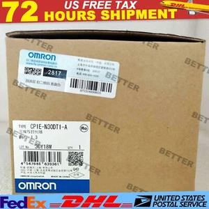 1 Stück Neu Omron SPS Programmierbare Steuerung CP1E-N30DT1-A Ein Jahr Garantie - Bild 1 von 3