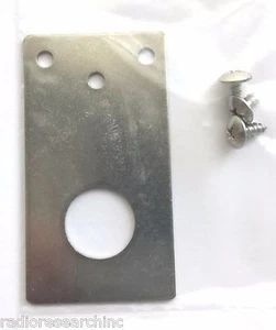3/4" Hole Flat Mounting Bracket For Truck Groove NMO Mobile Radio Antenna 1255F - Picture 1 of 2